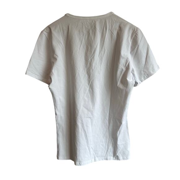 Ruby Ribbon Men's Sapphire Sculpting Tee White XXL 1911 - Picture 5 of 7